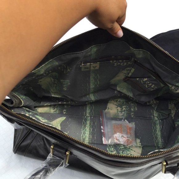 Argentinian Calf Leather**Large Travel Bag $1350 - Picture 7 of 8